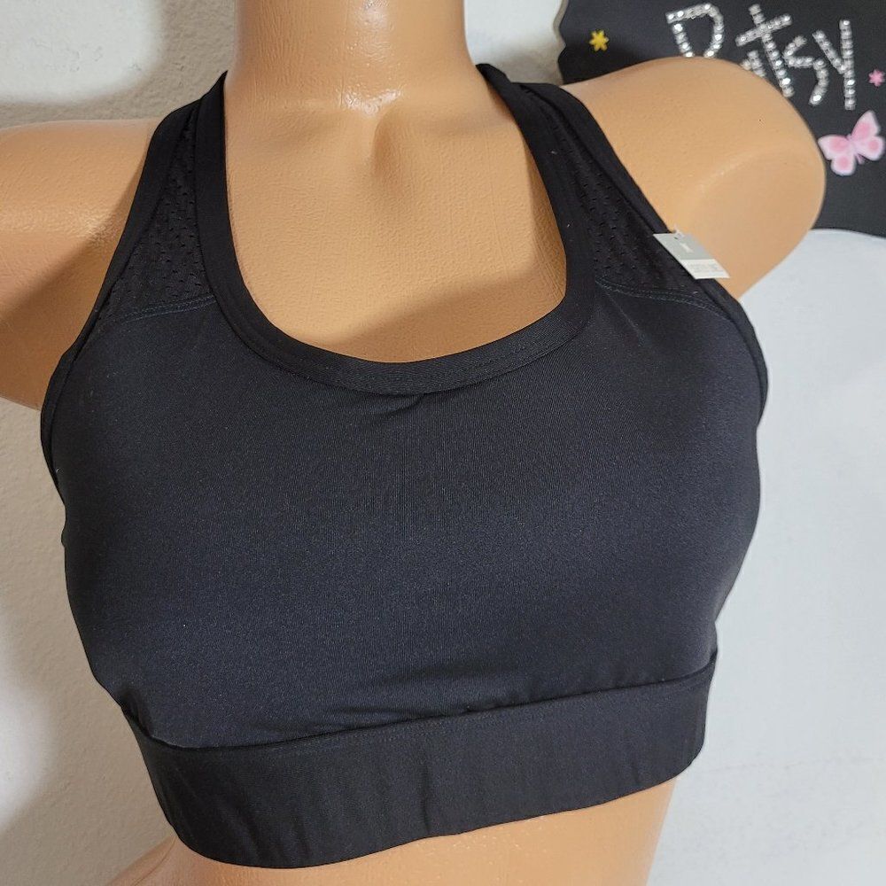 1476 Victoria's Secret PINK Ultimate Lightly Lined Black NWT